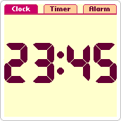 ClockPro in Rose system color theme